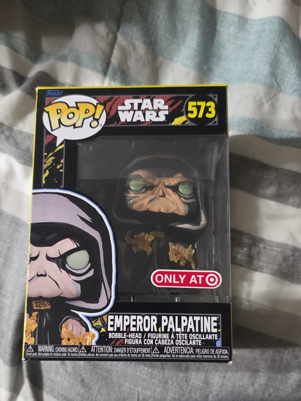 Funko Pop Star Wars Bobble Head Emperor Palpatine #573